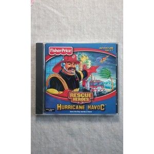 Fisher-Price Rescue Heroes: Hurricane Havoc (CD, 2001, Windows/Mac) NEW SEALED